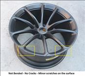 2016 2017 2018 2019 McLaren P13 570S Spider Rear 20" Lightweight 10 Spoke Alloy Wheel 5x112; 20''x10" Grey Color 13BA008SP-PGW; 13BA013SP-PGW OEM