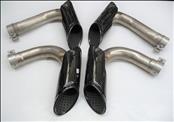 2018 2019 2020 2021 2022 2023 Lamborghini Urus Performante Exhaust Graphite TailPipe Assembly 4ML253681AK; 4ML253682AK; 4ML253681AL; 4ML253682AL OEM OE