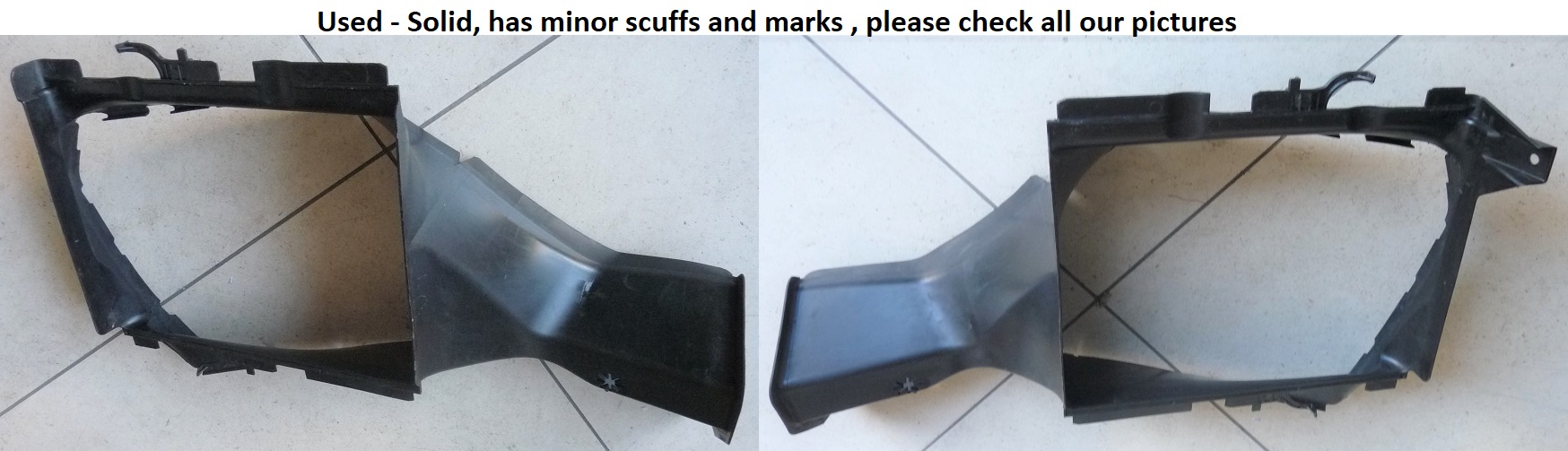 2018-2022 Lamborghini Urus Front Air Guide Left 4ML121333 & Right ...