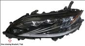 2018 2019 2020 2021 LEXUS LS500 LS500H Left Driver Headlight 3X Beam FULL LED; NON AFS 81185-50C20; 8118550C20 (No Modules - Bare Headlight) OEM OE