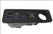 2016 2017 2018 2019 2020 Jaguar F-Pace I-Pace XF XJ Audio Auxiliary Jack USB Port FW93-19E110-AE ; C2D57634 OEM OE