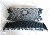 2016 2017 2018 2019 Lexus RX350 RX450H Front Upper Grille Glossy Dark Grey Part # 53111-0E190; 53155-0E010 (Upper and Lower part) OEM OE