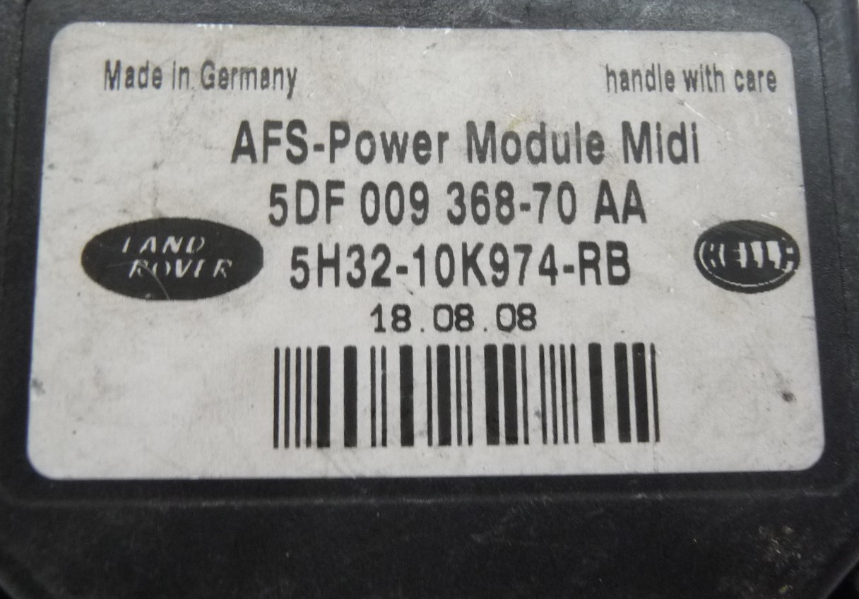 2006-2009 Land Rover Range Rover Headlight Control Module 5H32-10K974 ...
