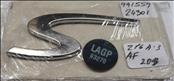 2012 2013 2014 2015 2016 2017 2018 2019 Porsche 911 Rear Bumper "S" Emblem Badge Nameplate 99155924301 OEM OE