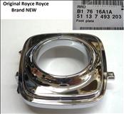 2008 2009 2010 2011 2012 2013 2014 2015 2016 2017 Rolls Royce Ghost RR4 Spirit of Ecstasy Chrome Cover Foot Plate 51137493203 OEM