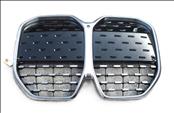 2022 2023 2024 BMW i4 Front Ornamental Grille Gray 51139850174 OEM OE