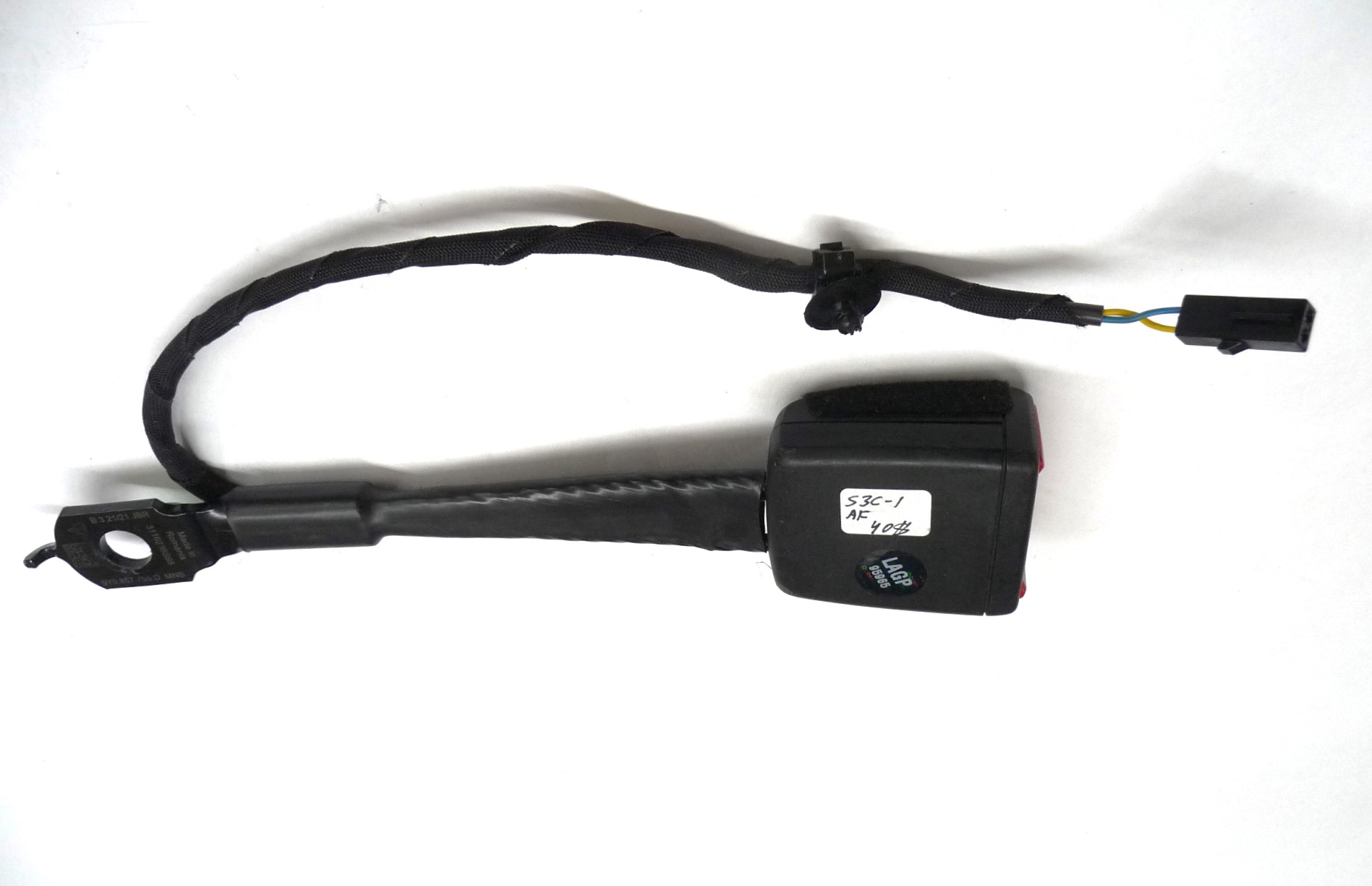 2019-2024 Porsche Cayenne Front Left Driver Seat Belt Buckle 9Y0857755D ...