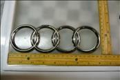 Audi A4 S4 Convertible Front Rear Emblem Logo Badge Sign Rings 8H0853742 OEM OE