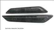 2024 2025 Mazda CX-90 INLINE 6 Front Left & Right Side Fender Nameplate Trim Moldings KJK7-508F1 ; KJK7-508E1 OEM OE