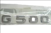 2002 2003 2004 2005 2006 2007 2008 Mercedes Benz W463 G500 Rear Hatch Emblem Badge Nameplate A4638171215 OEM OE