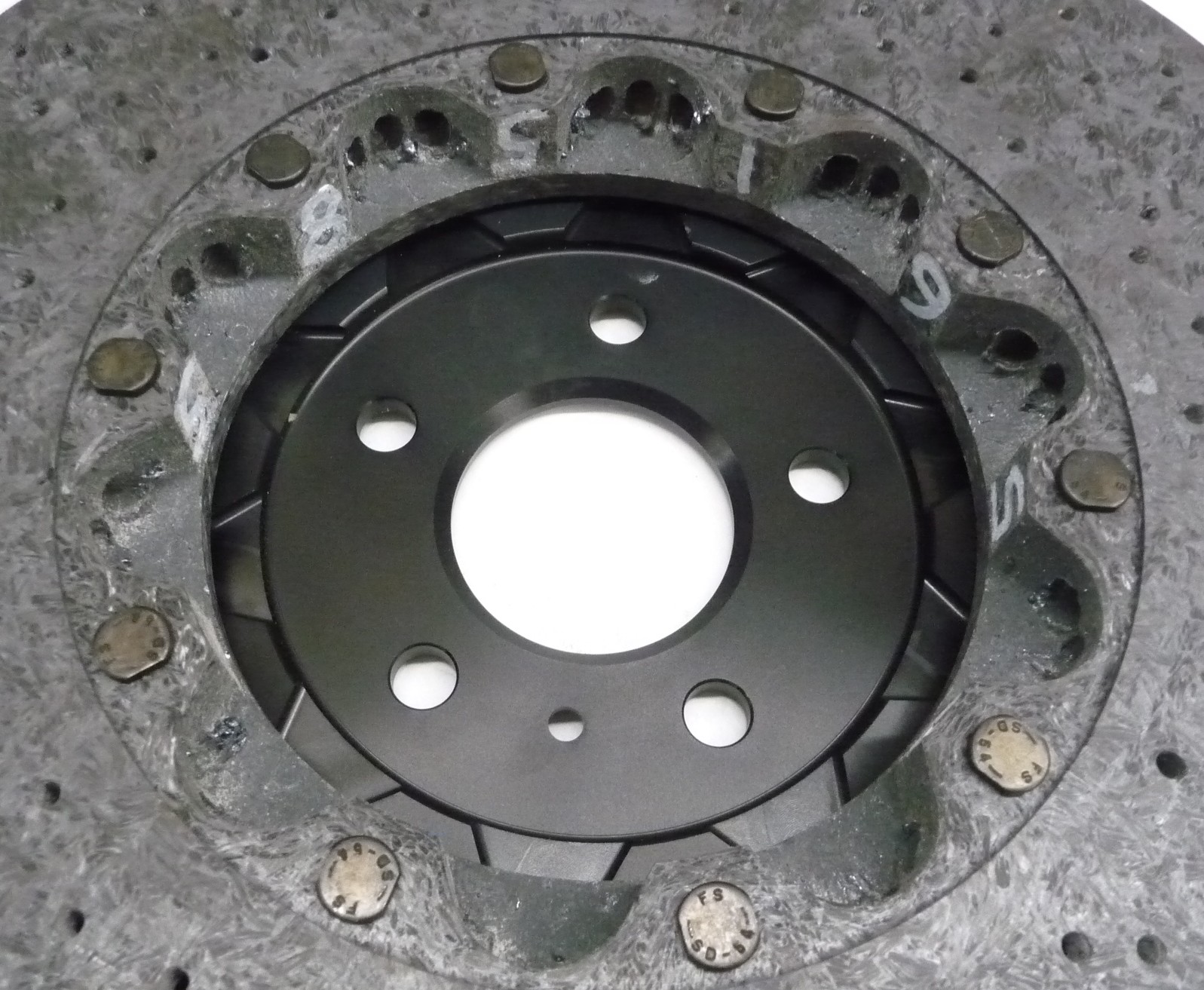 2017-2022 McLaren 720S Rear CCM Ceramic Brake Disk Rotor, Chipped ...