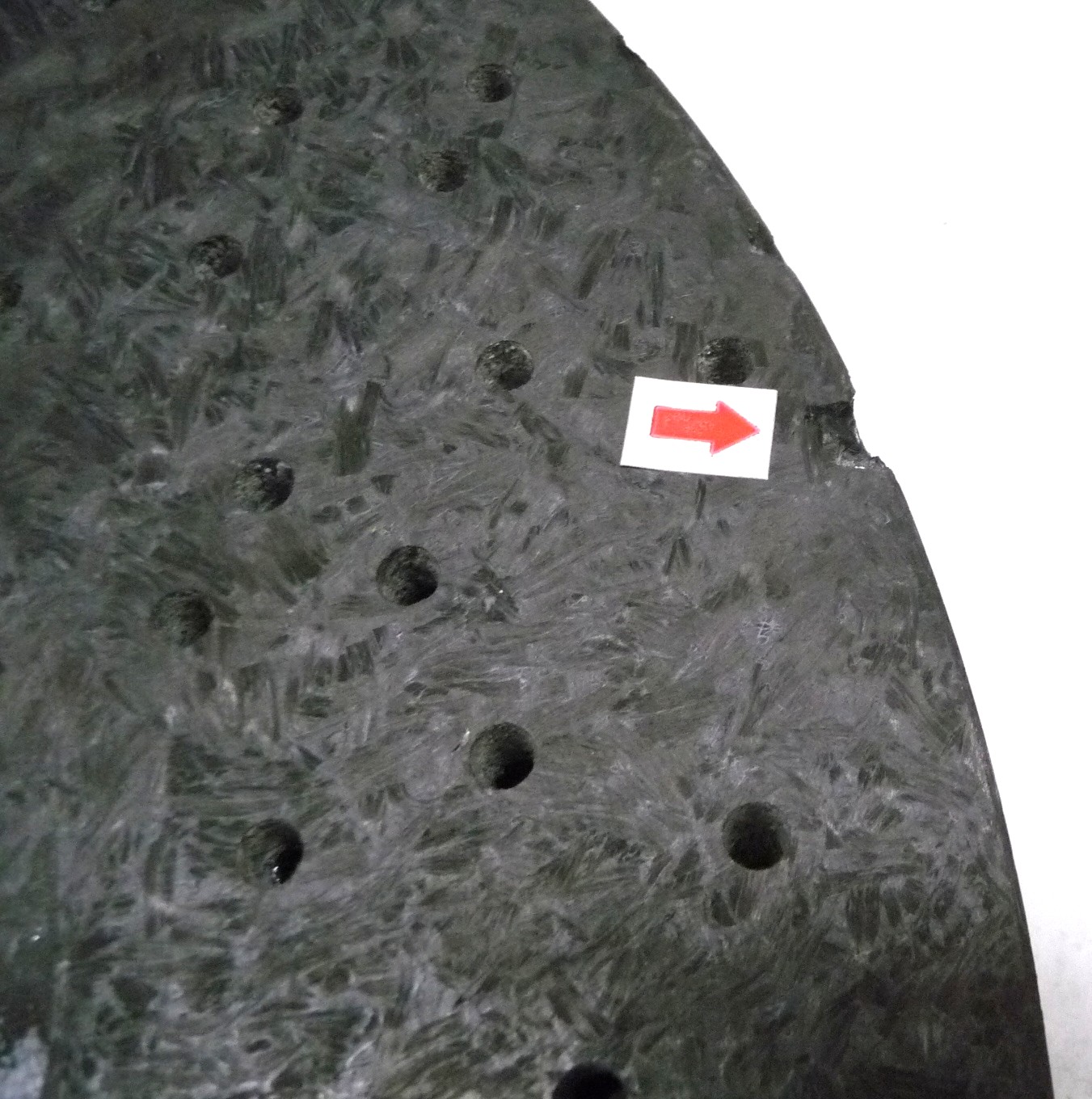2017-2022 McLaren 720S Rear CCM Ceramic Brake Disk Rotor, Chipped ...
