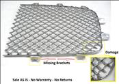 2012 2013 2014 2015 2016 2017 2018 Bentley Continental GT GTC Front Grille Left Driver side Mesh Chrome 3W3853683 OEM OE