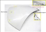 2015 2016 2017 2018 2019 McLaren 570S 540C Rear Right Side Bumper End Cheek Panel 13A2538CP OEM OE