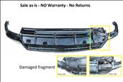 2019-2020 Lamborghini URUS Rear bumper Lower Diffuser 4ML807568A; 4ML807301 OEM 