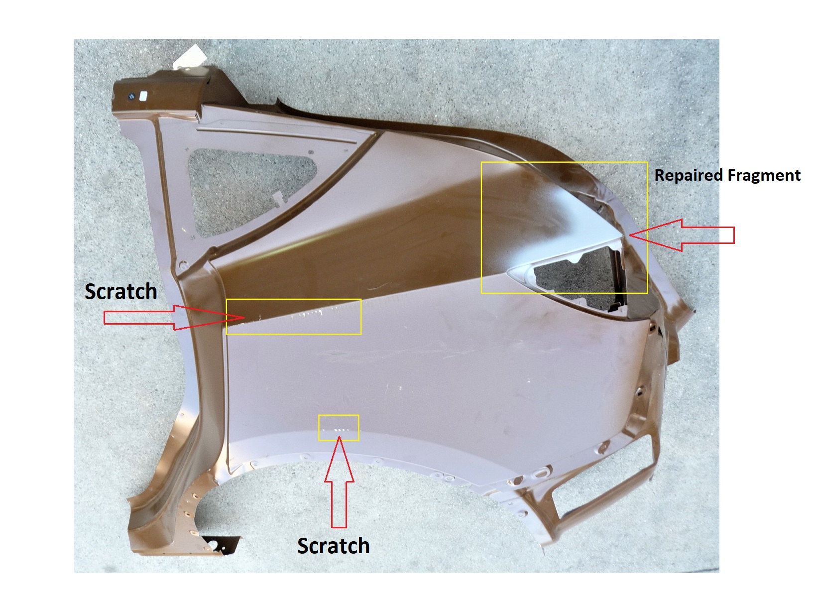2021-2024 Tesla Model Y Rear Left Driver 1/4 Quarter Outer Panel ...