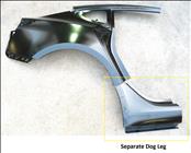 2017 2018 2019 2020 2021 Tesla Model 3 Rear Right Passenger Quarter Panel Fender Panel 1903545-S0-A OEM OE