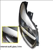 2024 2025 2026 Aston Martin DB12 Right Passenger LED Headlight Silver Housing RY53-13W029-FE; RY5313W029FE OEM OE