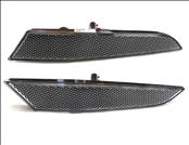 2016 2017 2018 2019 2020 2021 2022 McLaren 540C 600LT 570S 570GT Front Left & Right Smoked Dummy Side Marker Reflector No Internal Lamps 13A5831CP; 13A5832CP OEM OE