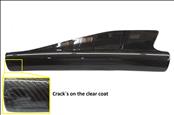 2015 Ferrari 458 Speciale Aperta Left Glossy Carbon Aerodynamic Fin Cover Panel 85899800 OEM OE