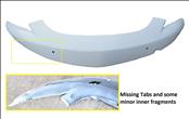 2017 2018 2019 2020 2021 2022 2023 McLaren 570s Front Bumper Cover Upper Molding Trim  13A0082CP; 13A64234CP.01 OEM OE