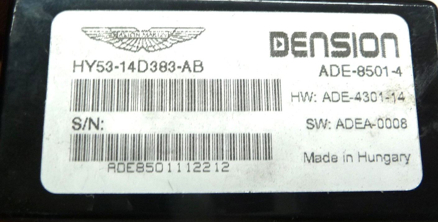 2020-2024 Aston Martin DBX Door Control Module HY53-14D383-AB OEM A1 ...