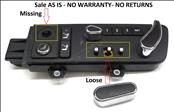 2012 2013 2014 2015 2016 2017 2018 Bentley Continental GT GTC Left Seat Adjustment Switch 3W7959765A OEM OE