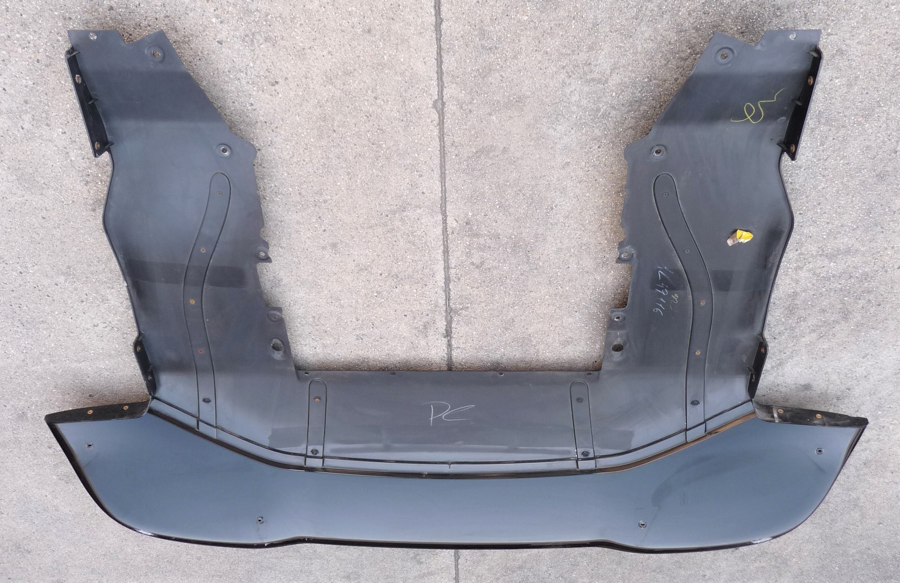 2017-2024 McLaren 720s Rear Bumper Lower Diffuser Cover Shield ...