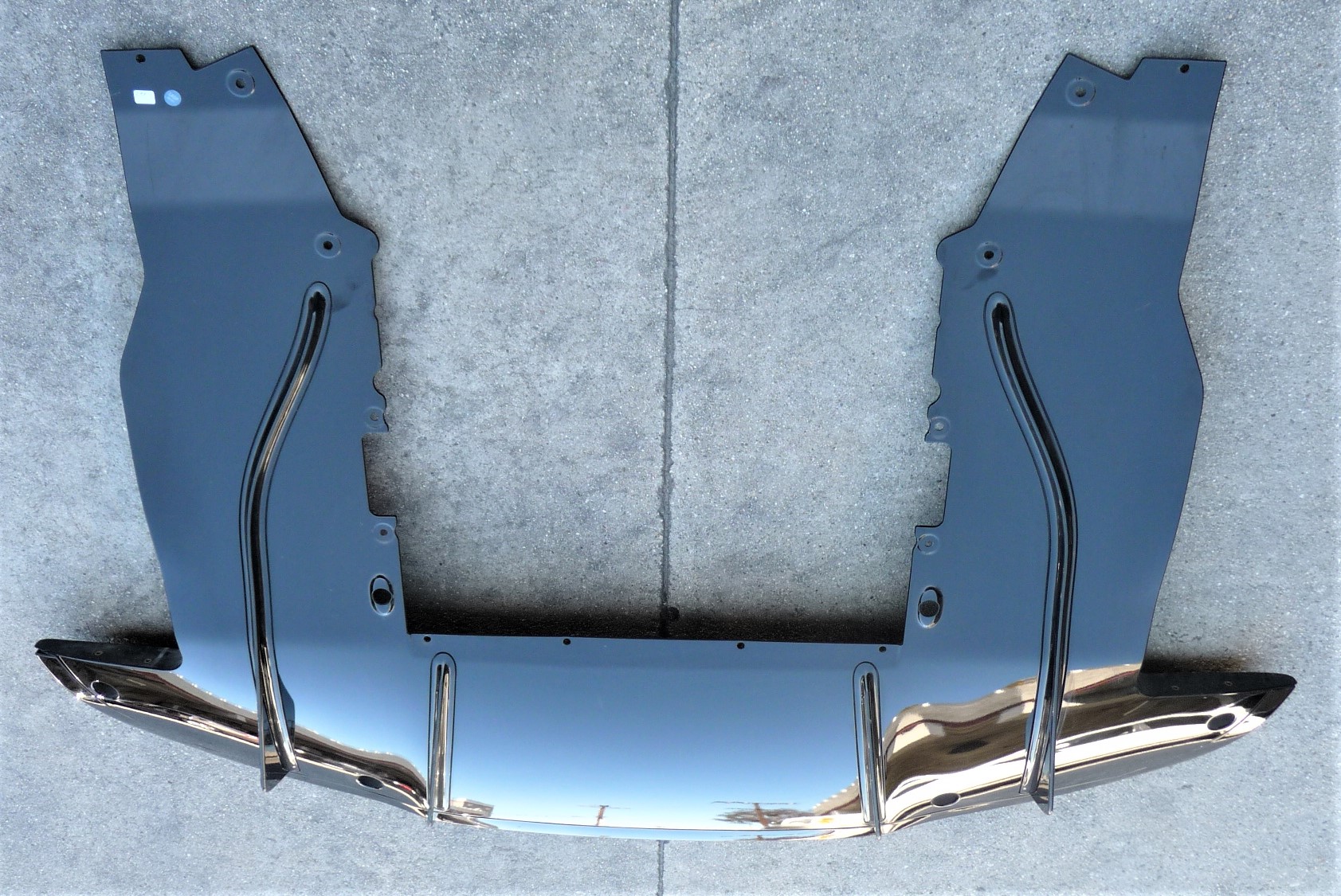 2017-2024 McLaren 720s Rear Bumper Lower Diffuser Cover Shield ...