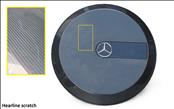 2025-2026 Mercedes Benz G63 AMG Spare Tire Carbon Fiber Cover Abdeckung Erzatzrad 4658980400; A4658980400 OEM OE
