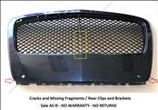 2012 2013 2014 2015 Bentley Continental GTC GT Front Radiator Cover Grille Grill Cover Complete, NO camera type 3W3853653A; 3W3853684A; 3W3853683A OEM OE