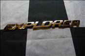 Ford Explorer Front Door Lettering Nameplate Emblem 4L2Z7842528BA OEM OE