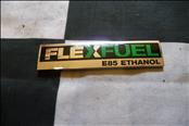 GM Rear Trunk Lid FLEX FUEL E85 ETHANOL Emblem Lettering 20903628 OEM OE