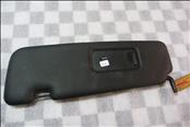 BMW 1 3 Series Left Sun Visor with Mirror SCHWARZ / BLACK 51167139449 OEM OE